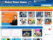 Tablet Screenshot of mickeymouse24.com
